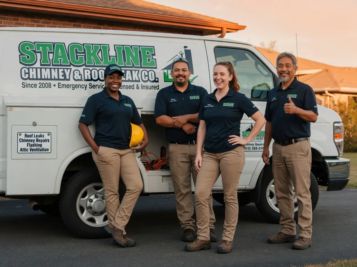 Chimney flashing repair company in Johnsonburg, PA